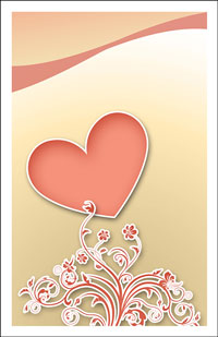 Wedding Program Cover Template 9A - Graphic 6